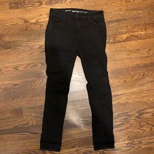 Old Navy Black Super Skinny Jeans